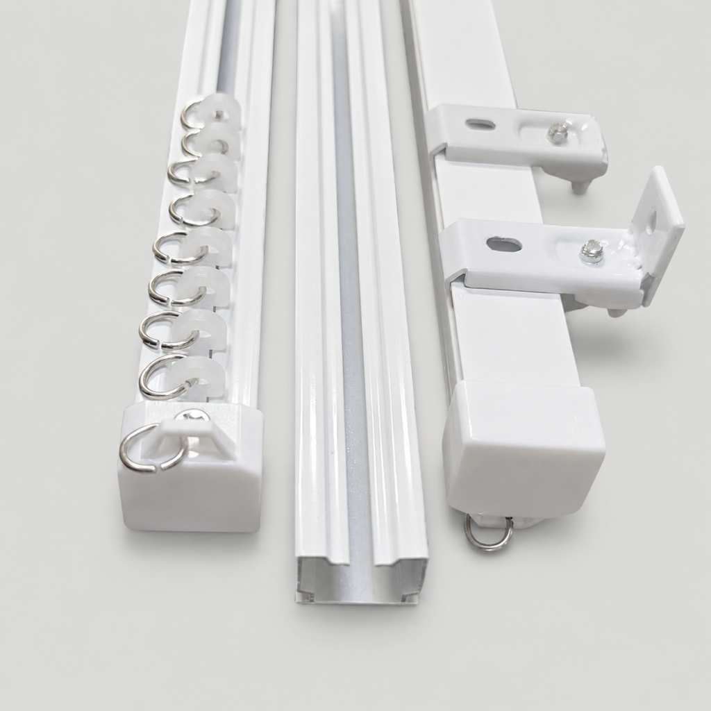 BALUM curtain track profiles and components