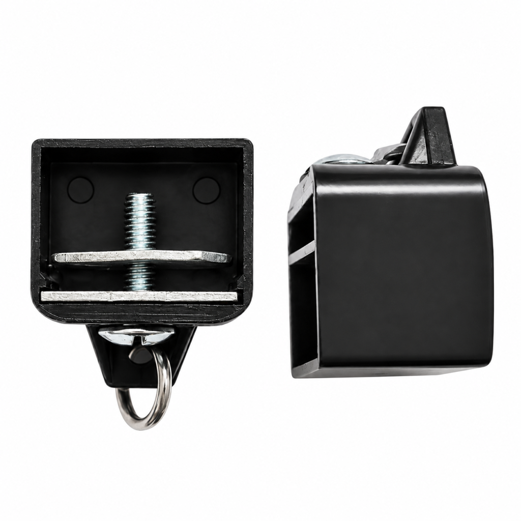 BALUM 3320B black curtain track end cap for 3037B curtain track